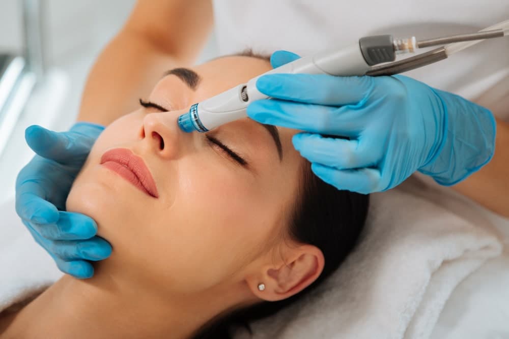HydraFacial hydradermabrasion treatment at Esthetica MedSpa Tampa