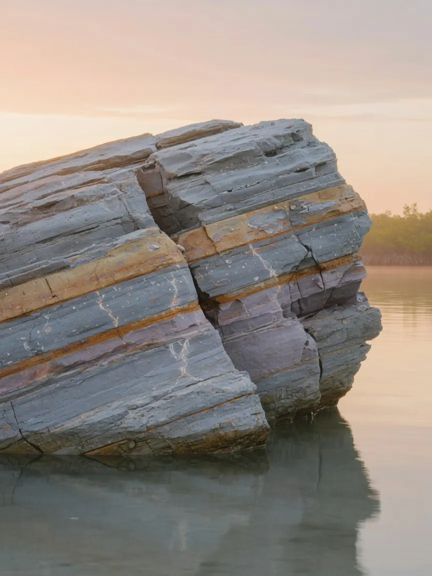 Soft Florida morning light over calm water
